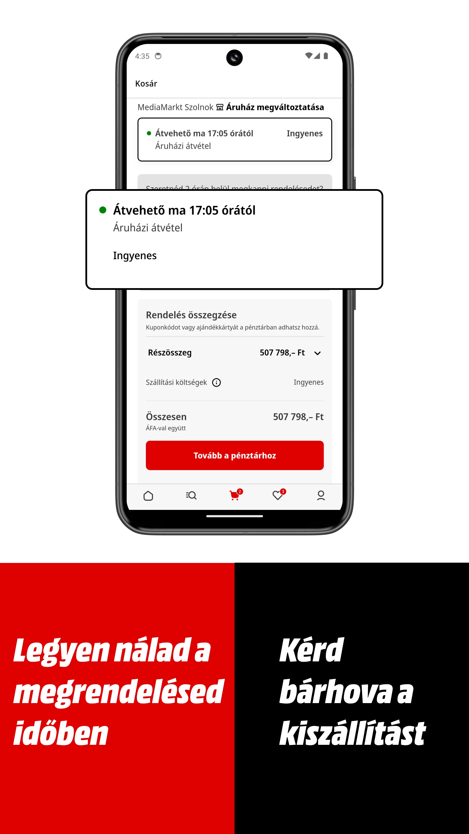 MediaMarkt Hungary screenshot
